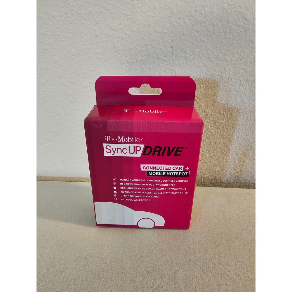 T-Mobile SyncUP DRIVE Connected Car Mobile Hotspot ZTE SD6200 OBDII Device